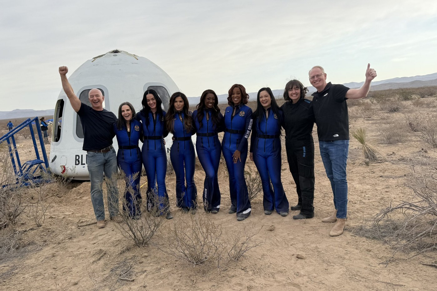 Blue Origin Launches All-Female Crew Into Space on New Shepards 31st Mission - Story