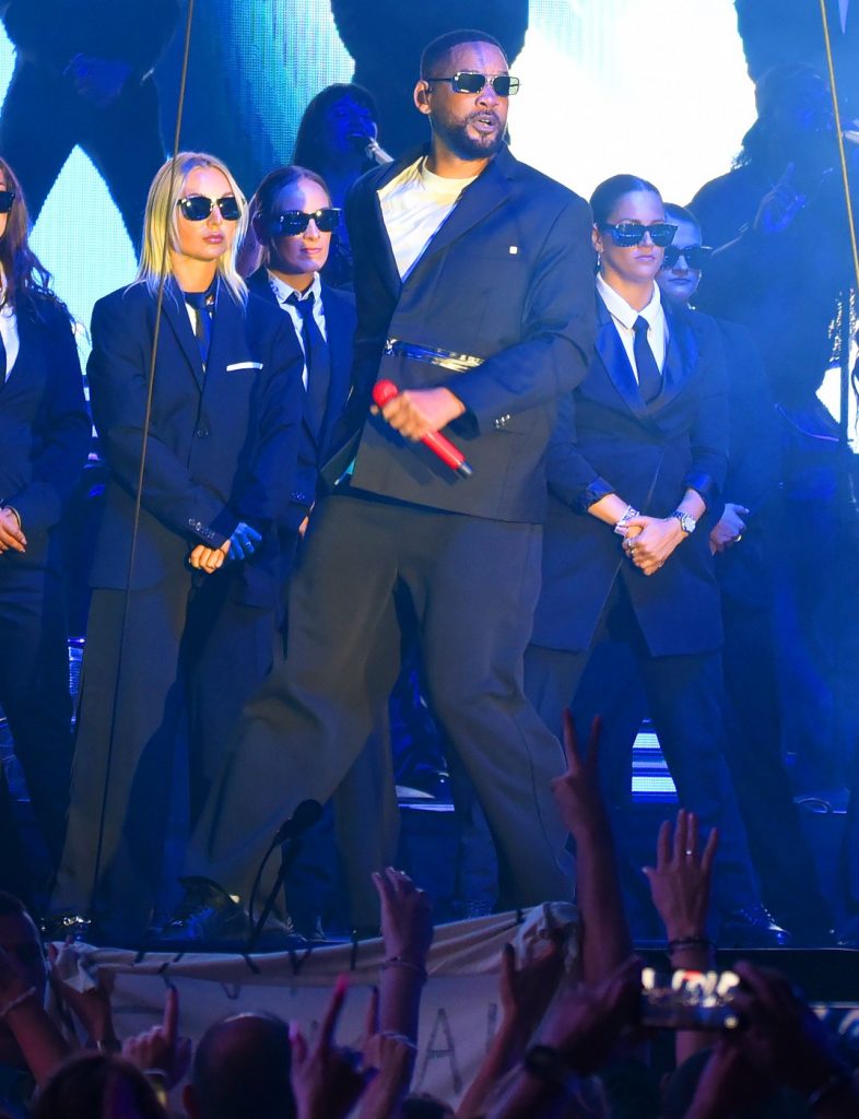 Will Smith koncert Gina és Flóra Gida a kép két szélén - Story