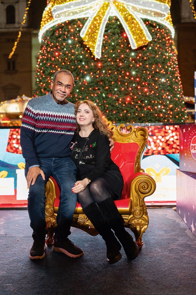 Joshi Bharat és párja Kiss Virág - Story