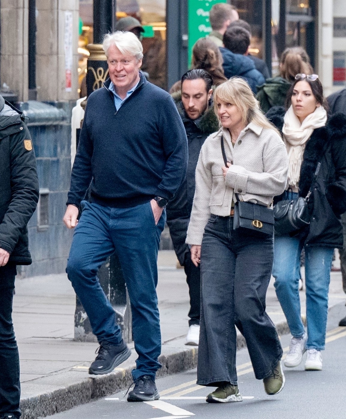 PREMIUM-EXCLUSIVE MUST CALL FOR PRICING BEFORE USAGE - The Cat thats got the Crème de la Crème Spotted wearing Friendship Rings have Earl Spencer and girlfriend Cat Jarman moved to the next level PICTURES TAKEN ON 09112024 - Story