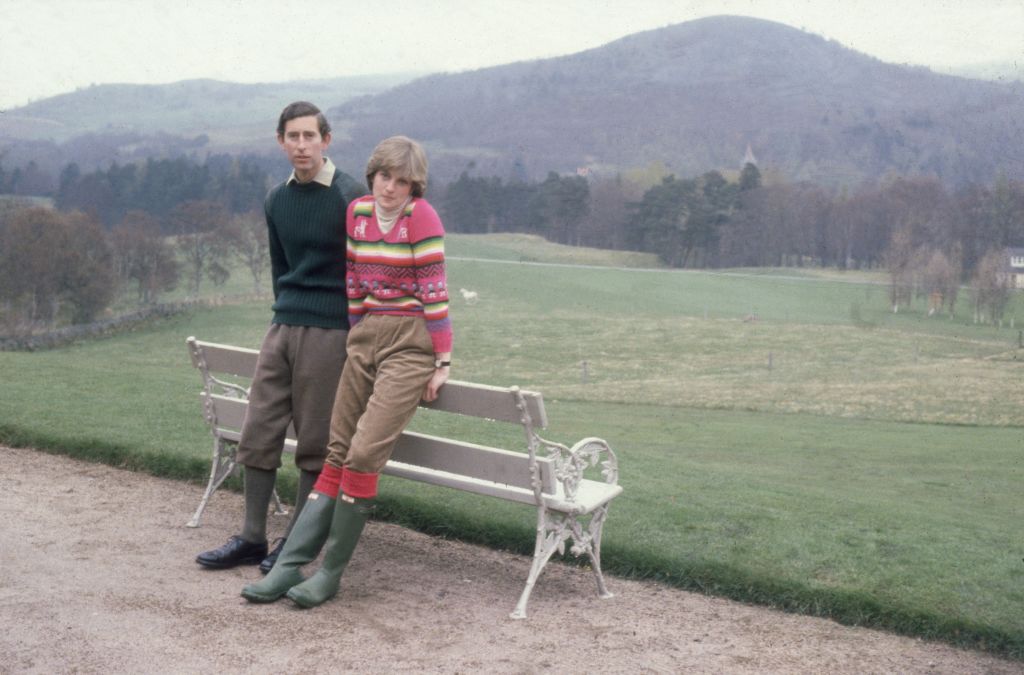 Charles And Diana At Balmoral - Story