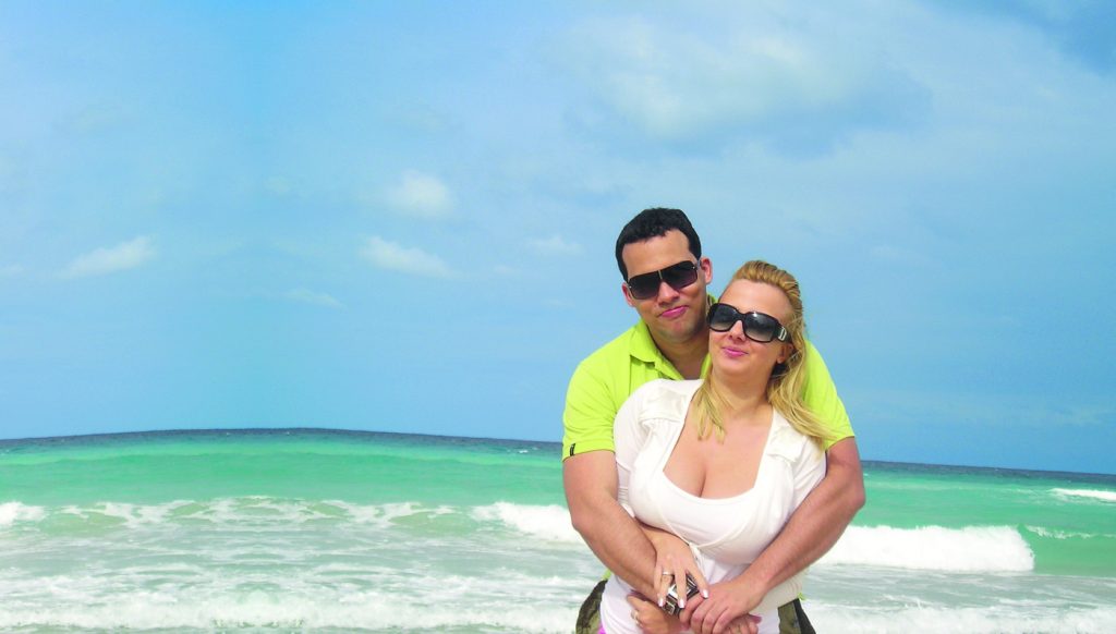 Gombos Edina és férje Alberto - Story